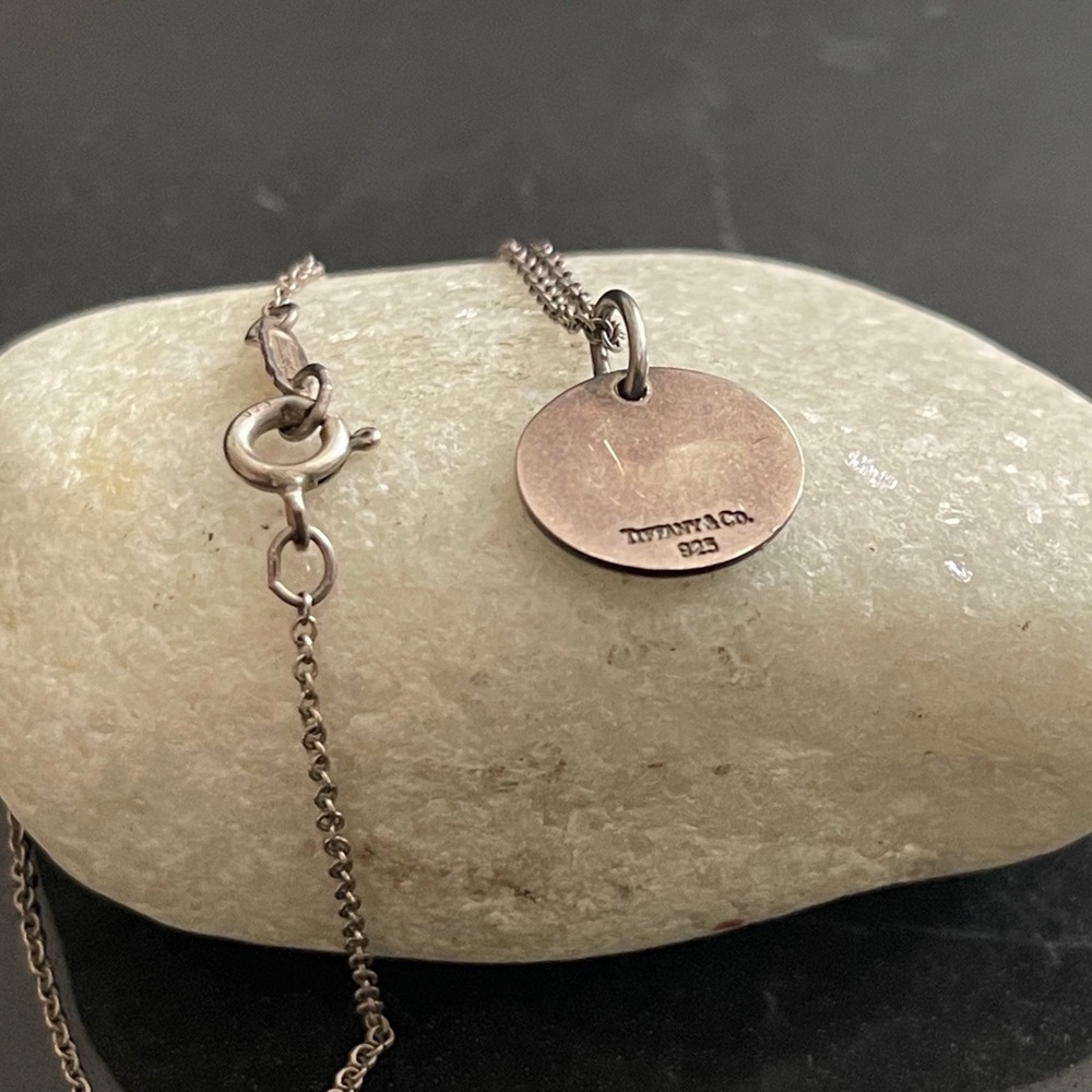 Tiffany &  Co. Nike Pendant Chain Necklace Sterling Silver.